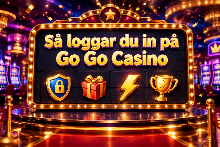 Så loggar du in på Go Go Casino